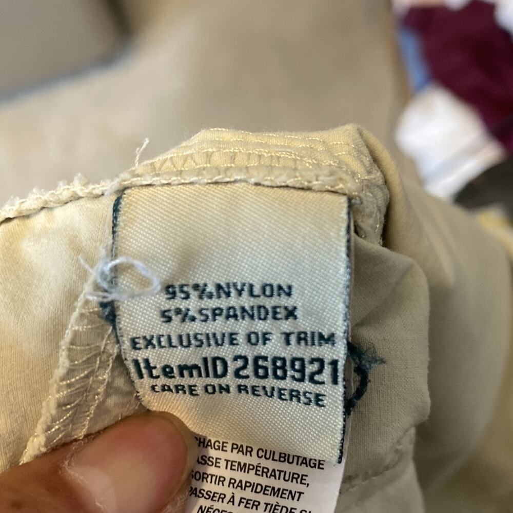 LL BEAN Water-Repellent Comfort Trail Shorts pockets gorpcore outdoor size 10 - Picture 6 of 6